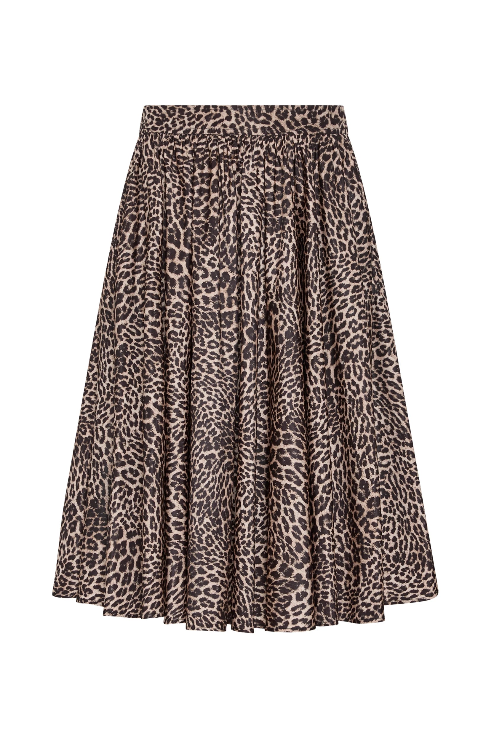 Violet Leopard Skirt Natural Multi | Kobi Halperin