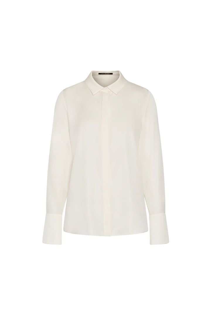 White shirt on a white background