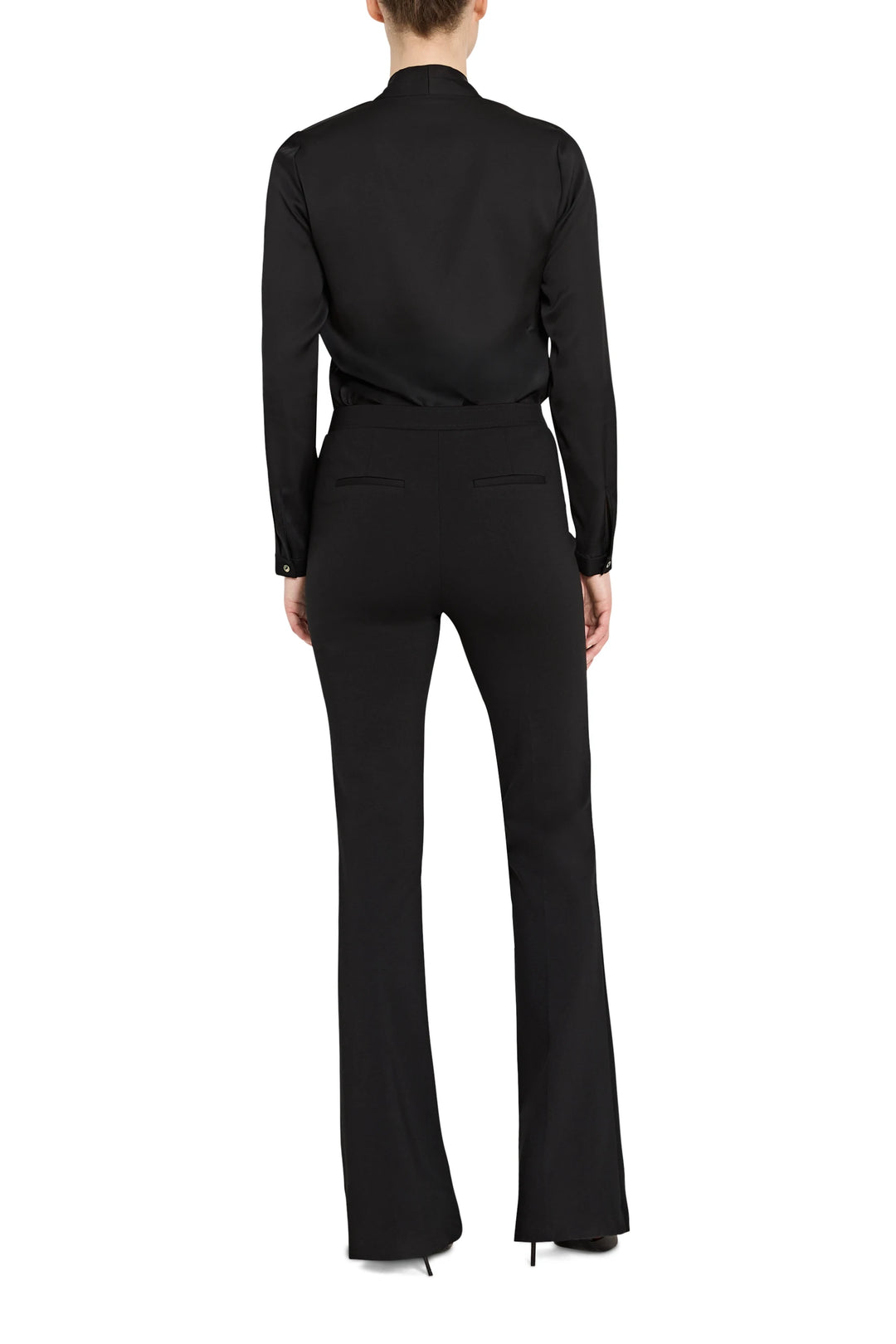 Black jumpsuit on a white background
