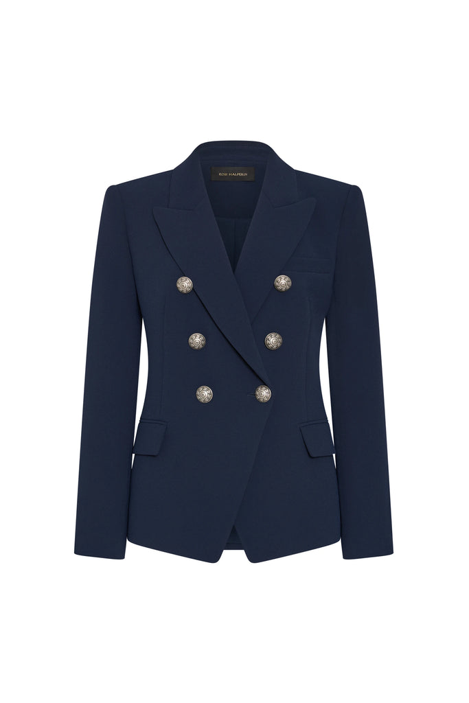 West Crepe Double Breasted Blazer | Kobi Halperin