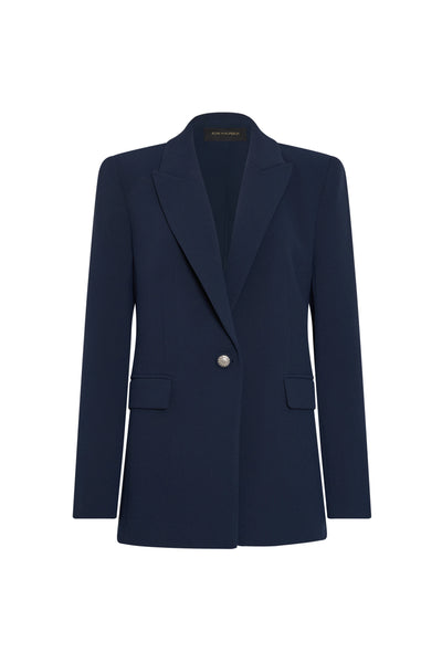 Rue Crepe One Button Jacket | Kobi Halperin
