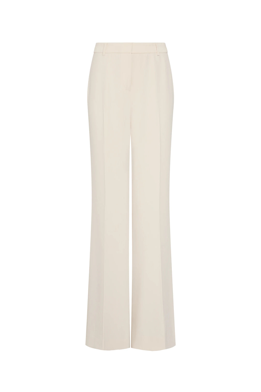 White pants on a white background