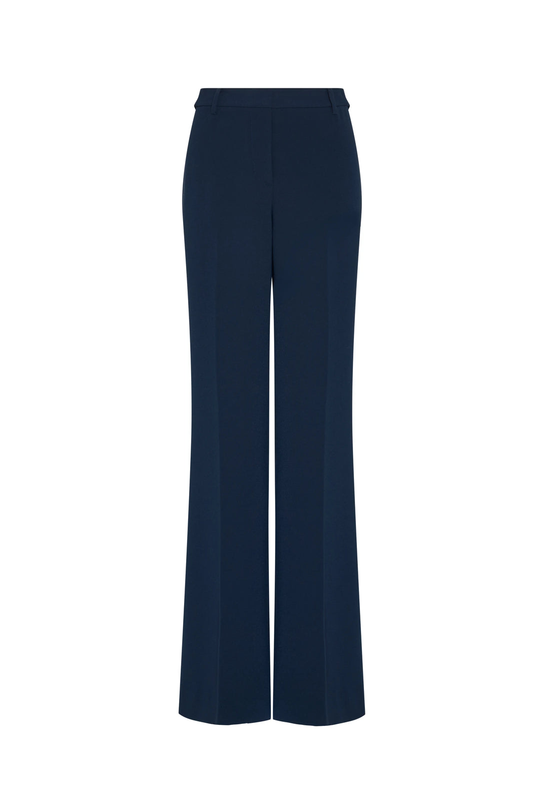 Navy blue pants on a white background