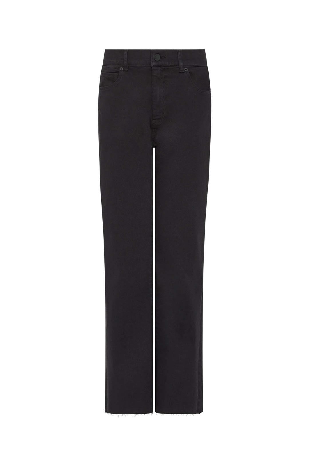 Black jeans on a white background