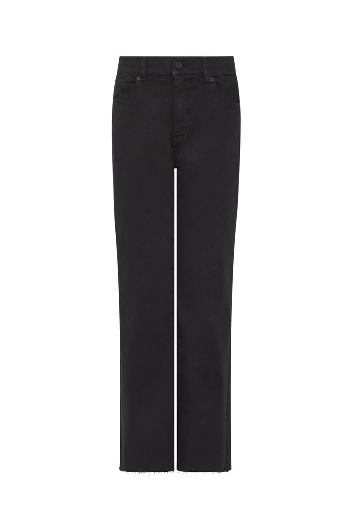 Black jeans on a white background