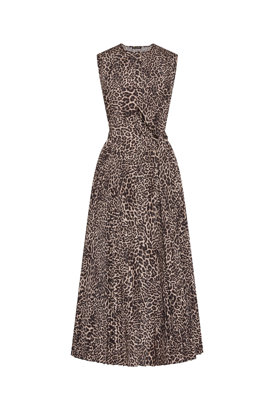 leopard print midi dress Stella Leopard Dress Natural Multi