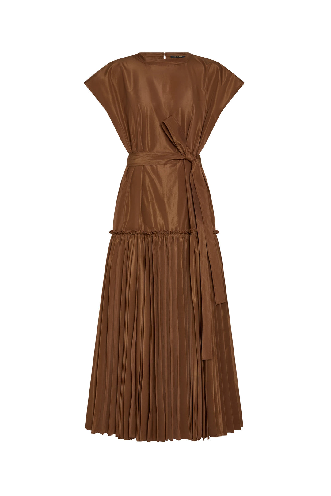 Logan Sleeveless Dress Cacao