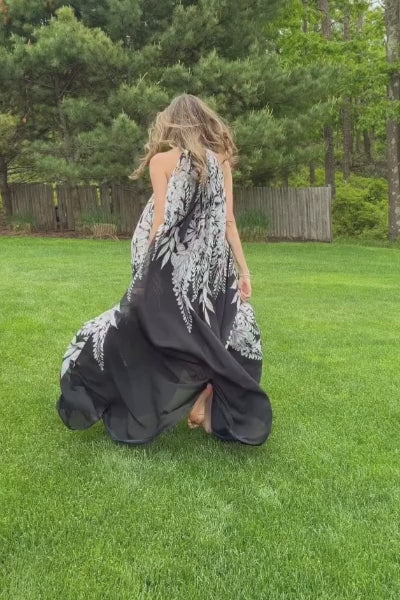 Daria Halter Maxi Dress